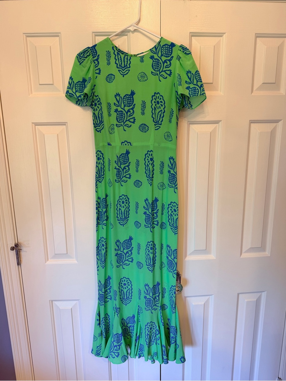RHODE Lulani Dress in Clover Block (0)